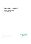 BMX ERT 1604 T - M340 ERT Module - User Manual