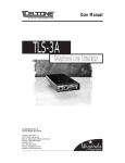 TLS-3A Manual