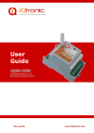 User Guide IQSD-GSM - La boutique de domotique