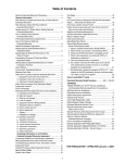 Table of Contents - Butcher Distributors