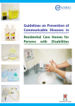 Guidelines on Prevention of Communicable Diseases in Residential