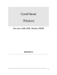 Instruction manual, model 4000SU FMOspl