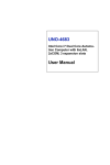 Advantech UNO-4683 User Manual