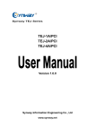 TEJ User Manual, Ver 1.0.0