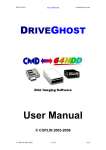 DRIVEGHOST User Manual