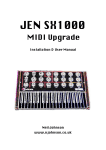 2.2.1 Opening The Jen SX1000