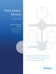 Field Station Module, FSM, a Swagelok® Pre