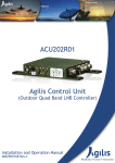 Agilis Control Unit - Outdoor Quad Band LNB Controller
