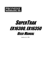 SuperTrak EX16300/16350 User Manual