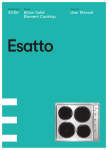 1 ECE6 60cm Solid Element Cooktop User Manual