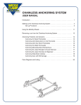 Chainless Anchoring System