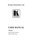 Manual - Keene Electronics