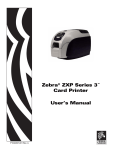 Zebra® ZXP Series 3™™ Card Printer User``s