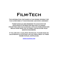 Model 587 Multichannel Audio Converter User`s Manual - Film-Tech