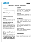 english @ safe 10/30 ei- operating instructions