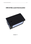 CSN- A2 Micro panel thermal printer