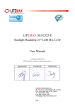 LITEMAX SLO2325-E Sunlight Readable 23” LED B/L LCD User