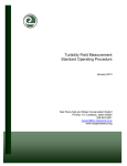 Turbidity Field Measurement Standard Operating Procedure