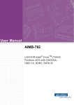 Advantech AIMB-782 User Manual