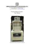 Vacuum Infusion System - User Manual