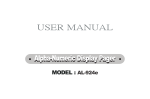 924 User Manual - Digital Paging Company