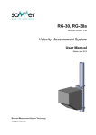 View User Manual. - HydroScientific West