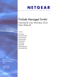 ProSafe Managed Switch Command Line Interface (CLI) User Manual