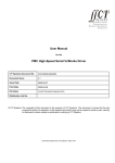 User Manual for the High-Speed Serial I/O Adapter