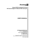 IP470A User`s Manual