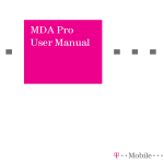 MDA Pro User Manual - Technology and Trends