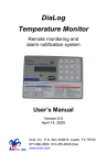 Temperature Monitor User Guide