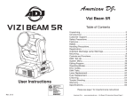 American DJ® Vizi Beam 5R