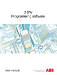 D SW Programming software