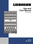 Use and Care Manual