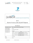 D2.3 Interim Version of the ELLIOT Platform