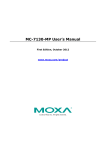 MC-7130-MP User`s Manual