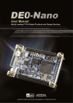 DE0-Nano User Manual  - Robotics and Embedded Systems