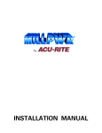 INSTALLATION MANUAL - Acu-Rite