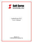 LadderWorks PLC User`s Manual