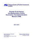 Smarter ELA/Literacy and Mathematics Online