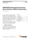 DSP56300 Enhanced Synchronous Serial Interface (ESSI