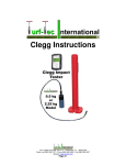 Clegg Instructions - Turf