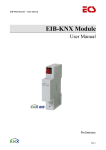 EIB-KNX Module - User manual