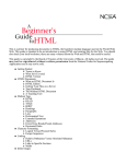 Netscape: NCSA--A Beginner`s Guide to HTML