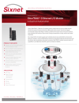 EtherTRAK®-2 Ethernet I/O Module Industrial