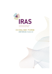IRAS User Manual - Integrated Research Application System