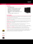 KDL-46EX400 46 BRAVIA® EX Series HDTV