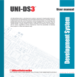 UNI-DS3 Development System User manual