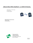 XBee®/XBee-PRO® DigiMesh™ 2.4 OEM RF Modules