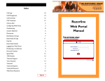 Web Portal Manual